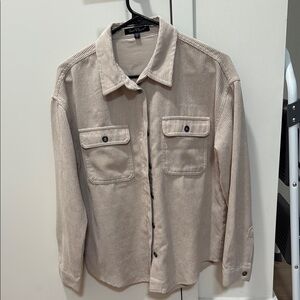 Women’s Beige Corduroy Jacket
